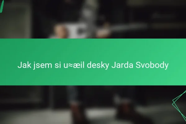 Jak jsem si užil desky Jarda Svobody